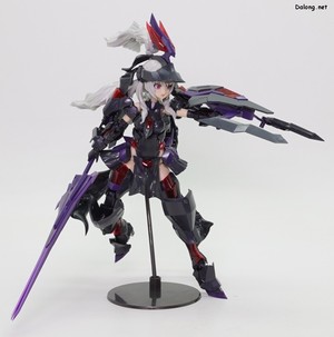 Frame Arms Girl Duruga II (Noire Ver.) - 무장모드 - 크로우를 전개한 헬라이네 포즈 (2/3)