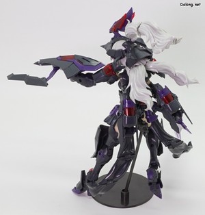Frame Arms Girl Duruga II (Noire Ver.) - 무장모드 - 크로우를 전개한 헬라이네 포즈 (3/3)