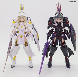 Frame Arms Girl Duruga II (Noire Ver.) - 프레임암즈걸 드루가 II와 함께.