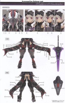 Frame Arms Girl Duruga II (Noire Ver.) - Manual (4/4)