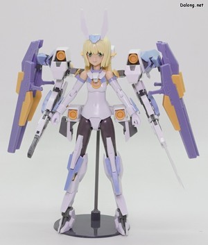 Frame Arms Girl Baselard with Exosuit Baselard - 프레임암즈걸 바제랄드. 뒷머리가 젤피칼처럼 개별 가동식으로 업그레이드 된 점을 제외하면 기존과 동일합니다 (1/2)