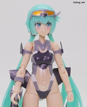 レームアームズ・ガール スティレット Swimsuit Low Visibility Ver. - 各部アップ (1/4)
