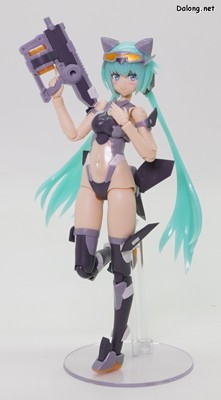 レームアームズ・ガール スティレット Swimsuit Low Visibility Ver. - ハンドマシンガンポーズ (1/2)