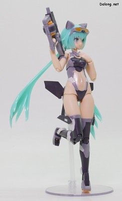 レームアームズ・ガール スティレット Swimsuit Low Visibility Ver. - ハンドマシンガンポーズ (2/2)