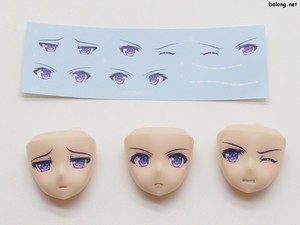 Grande Scale Magatsuki - 습식데칼과 인쇄된 얼굴들