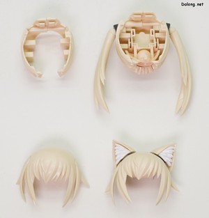 Grande Scale Dress Up Body (M) with Gourai - 2가지 뒷머리와 2가지 앞머리를 조합할 수 있습니다.