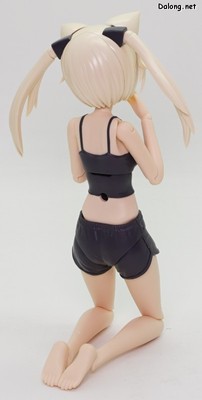 Grande Scale Dress Up Body (M) with Gourai - 양길래 머리 + 토끼 귀와 맨다리를 적용한 포즈 (2/2)