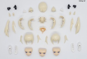 Grande Scale Dress Up Body (M) with Gourai - 신규조형의 머리 부품도.