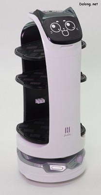 Grande Scale Bellabot - 다양한 눈 스티커와 쟁반 배치를 변경해본 장면들 (8/9)
