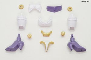 Grande Scale Durga I - Parts exclusive to light armor mode