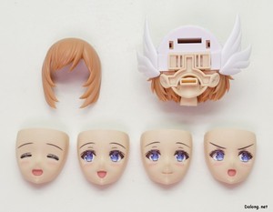 グランデスケール ルミティア - 4種類の表情フェイスに交換できます。