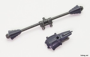 Hexa Gear Governor Para-pawn Enclosure - 무장으로 전곤과 방패가 제공됩니다.