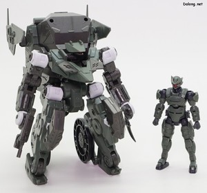 Hexa Gear Definition Armor VT1 - 녹색의 거버너 워메이지 윌이  동봉되어 있습니다.