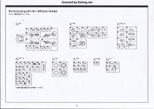 Hexa Gear Definition Armor VT1 - Manual (3/30)