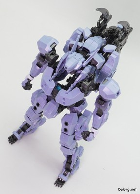 ヘキサギア マーナガルム - 様々な角度から見たヒューマノイドモード (3/6)