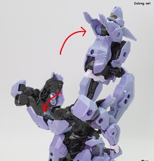 ヘキサギア マーナガルム - 胸部を大きく展開してガバナーを搭乗させることができます。(1/2)