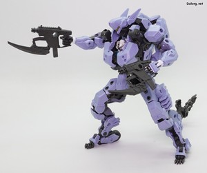 ヘキサギア マーナガルム - ハンドガトリングガン射撃ポーズ (2/3)