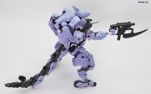 ヘキサギア マーナガルム - ハンドガトリングガン射撃ポーズ (3/3)