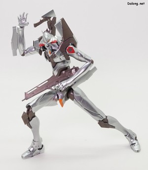 Evangelion Test Type-01 Mechagodzilla Ver. - Pallet Rifle + Progressive Knife drawn pose (1/3)
