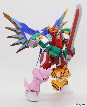 Kotobukiya Maximum Kizuna Kaiser - 두손 공격 포즈. 생각보다 가동성이 답답해서 포즈 취하기가 힘드네요 ㅠㅠ (2/3)