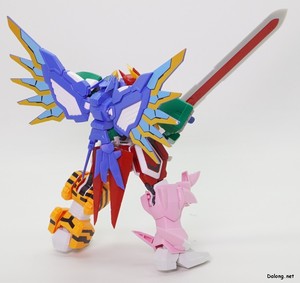 Kotobukiya Maximum Kizuna Kaiser - 두손 공격 포즈. 생각보다 가동성이 답답해서 포즈 취하기가 힘드네요 ㅠㅠ (3/3)