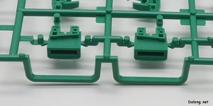 Kotobukiya Maximum Kizuna Kaiser - 슬라이드 금형이 적용된 파츠들