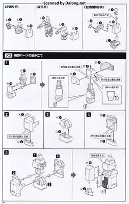 Kotobukiya Maximum Kizuna Kaiser - Manual (10/28)