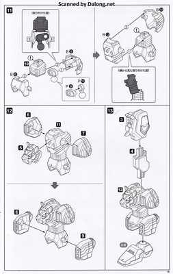 Kotobukiya Maximum Kizuna Kaiser - Manual (19/28)