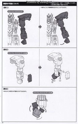 Kotobukiya Maximum Kizuna Kaiser - Manual (24/28)