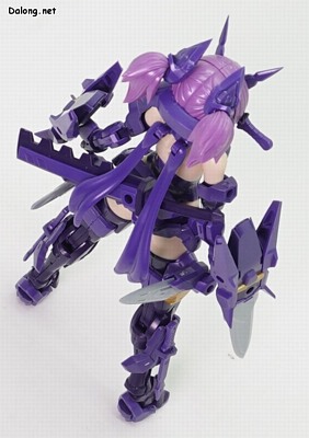 Megami Device Asra Ninja Kaname Shadow Edition Full Package - 다양한 각도에서 본 무장 모드 (4/6)