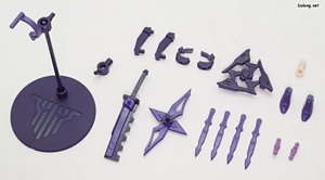 Megami Device Asra Ninja Kaname Shadow Edition Full Package - 악세사리 구성은 아수라 닌자 + 카나메 버전 킷을 합친 것과 동일합니다.