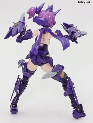 Megami Device Asra Ninja Kaname Shadow Edition Full Package - 커스텀 소체를 적용한 액션 포즈들 (3/6)