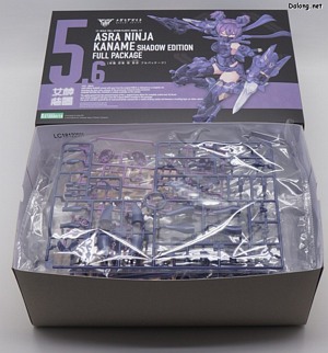 Megami Device Asra Ninja Kaname Shadow Edition Full Package - Box Open