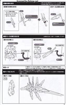 Megami Device Asra Ninja Kaname Shadow Edition Full Package - Manual (25/32)