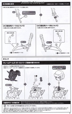 Megami Device Asra Ninja Kaname Shadow Edition Full Package - Manual (29/32)