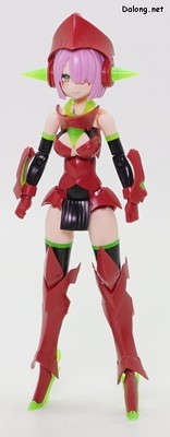 Megami Device Bullet Knights Executioner Hell Blaze - 병장을 탈거하여 무장모드 소체로 구성한 모습 (2/3)