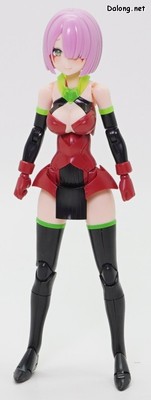 Megami Device Bullet Knights Executioner Hell Blaze - 병장을 탈거하여 소체 모드로 구현한 모습 (2/3)