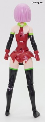 Megami Device Bullet Knights Executioner Hell Blaze - 병장을 탈거하여 소체 모드로 구현한 모습 (3/3)