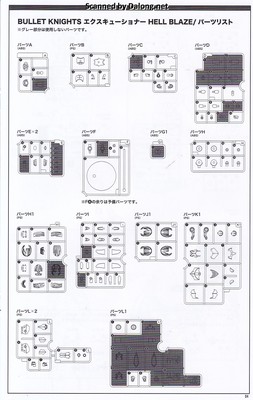 Megami Device Bullet Knights Executioner Hell Blaze - Manual (5/26)