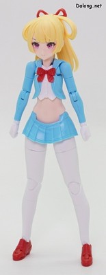 Megami Device Knight Alice Motocompo - 버스터돌 나이트 앨리스. 헤어스타일과 상의는 버스터돌 나이트와 같은데, 팔다리 색조합이 다릅니다. (1/2)