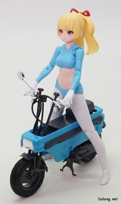 Megami Device Knight Alice Motocompo - 혼다 AB12 모토콤포에 올라 선 소체모드 (1/3)