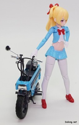 Megami Device Knight Alice Motocompo - 혼다 AB12 모토콤포와 코스튬 모드 합동 포즈 (2/2)