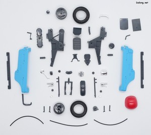 Megami Device Knight Alice Motocompo - Parts (6/6)