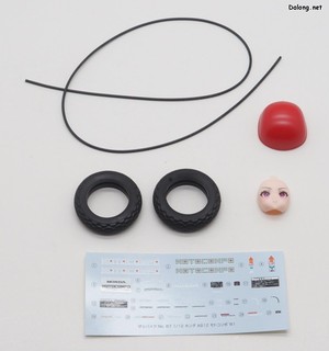 Megami Device Knight Alice Motocompo - 별도 포장된 파츠들