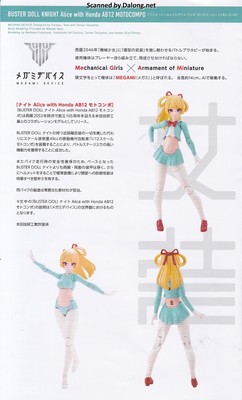 Megami Device Knight Alice Motocompo - Manual (3/18)
