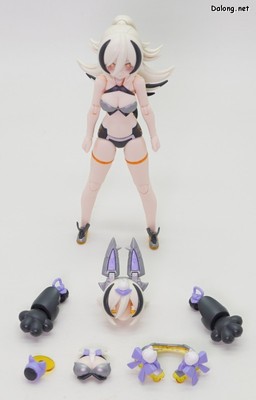 Megami Device Puni Mofu Gin Lang - 병장을 탈거하고 코스튬 모드로 구성한 모습 (1/3)