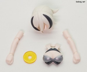 Megami Device Puni Mofu Gin Lang - 코스튬 모드용 파츠들