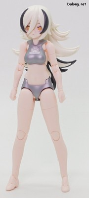 Megami Device Puni Mofu Gin Lang - 코스튬을 탈거하고 소체 모드로 구성한 모습 (2/3)