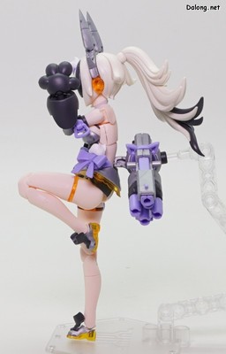 Megami Device Puni Mofu Gin Lang - 가동성 역시 기존과 동일합니다.