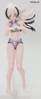 Megami Device Puni Mofu Gin Lang - 소체 모드의 포즈들 (1/4)